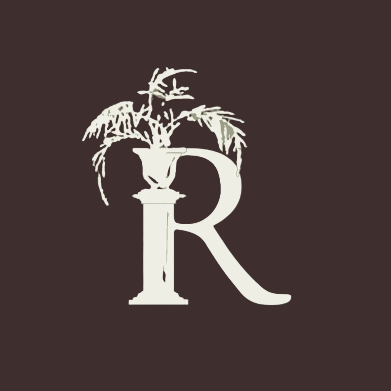 10" Boston Fern + Burlap