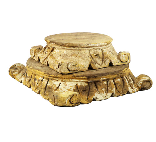Carved Pillar Base (Large)