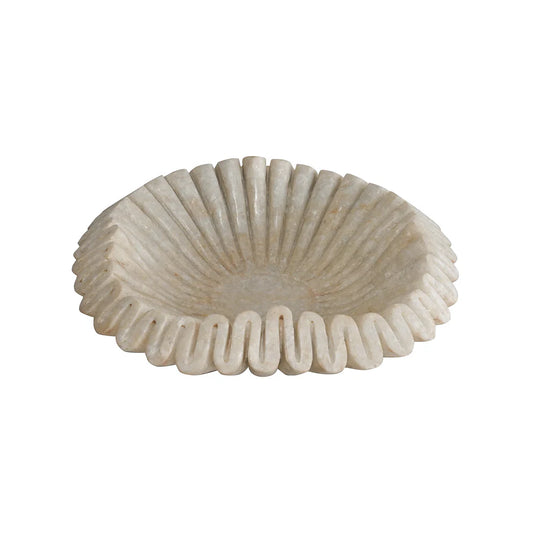 Shallow Ruffle Bowl