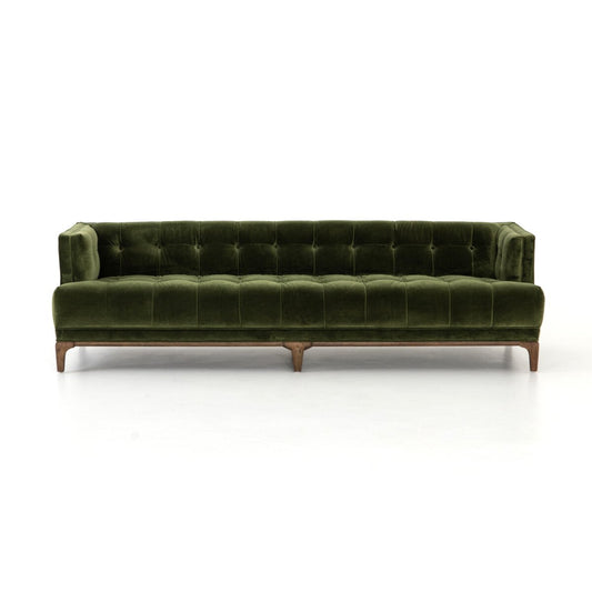 Catherine Green Velvet Sofa