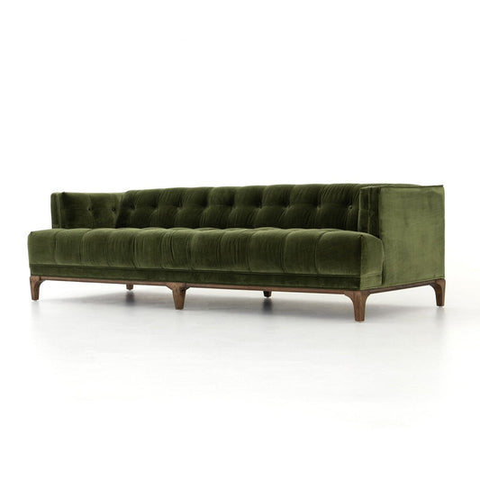 Catherine Green Velvet Sofa