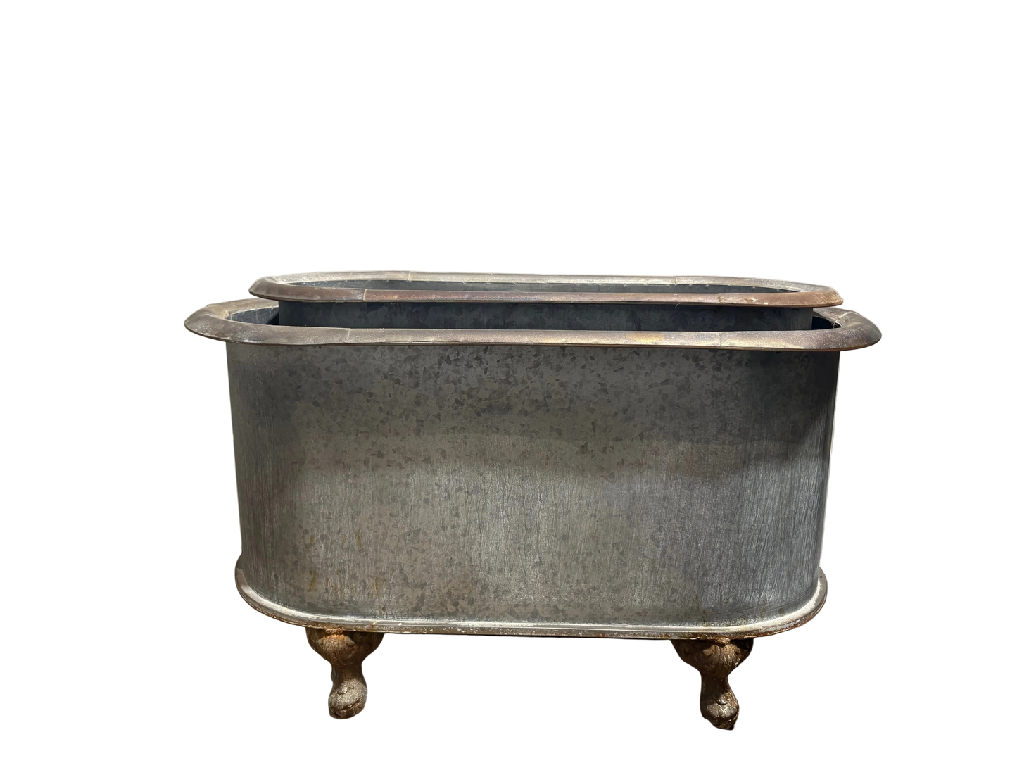 Rustic Tub on Feet (Medium)