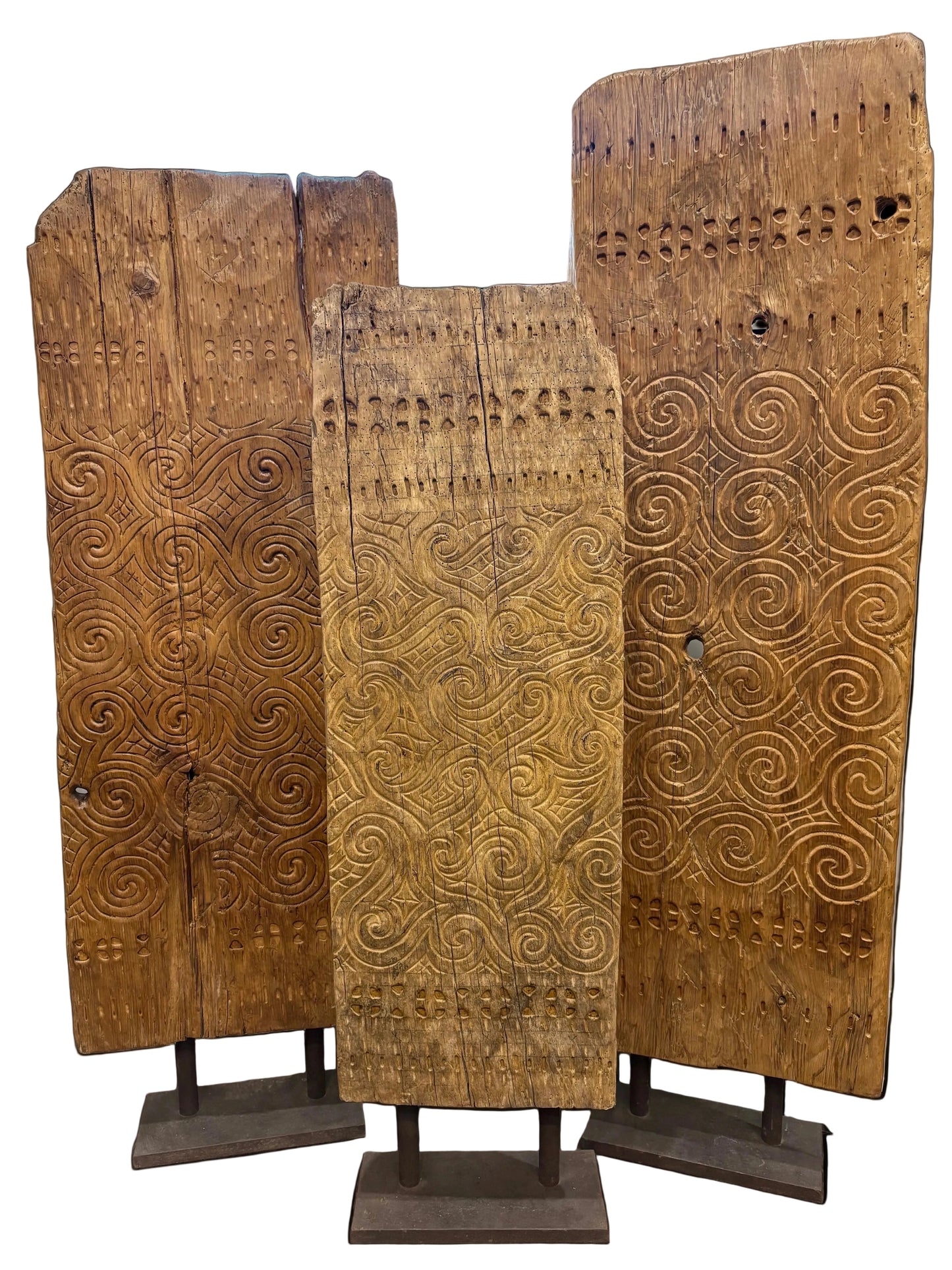 Antique Carved Wooden Screen (Large)