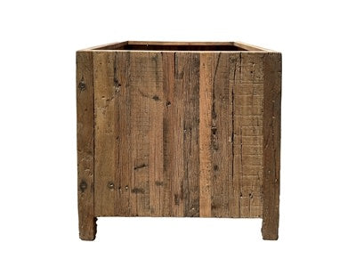 Natural Wood Planter