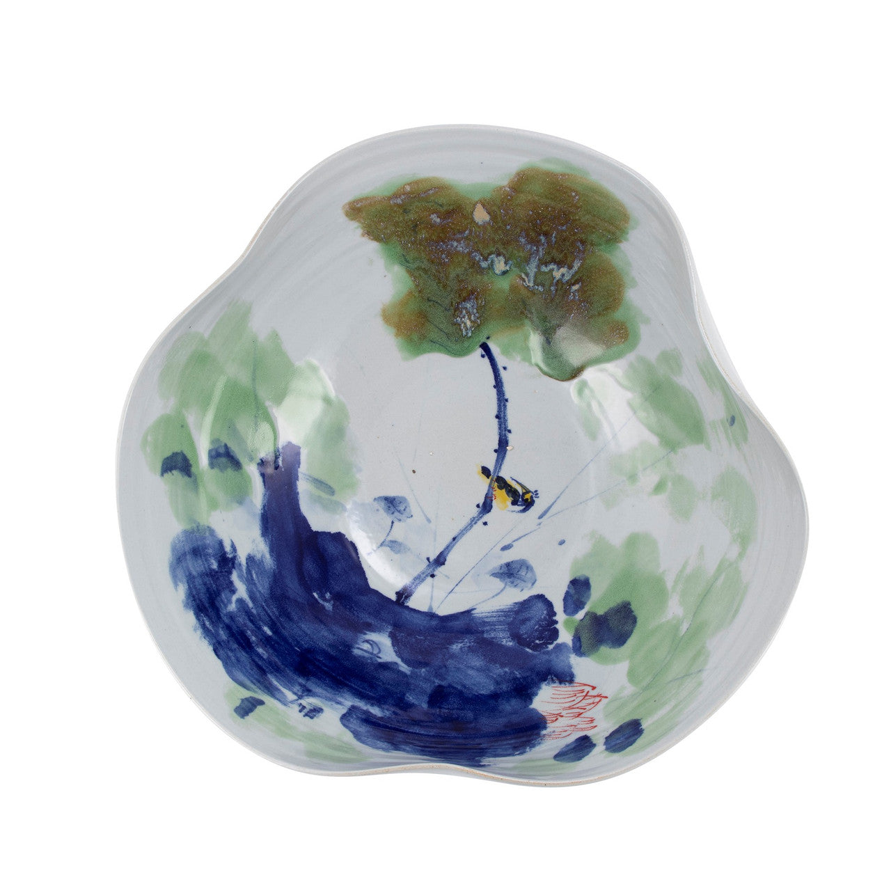 Painted Petal Bowl