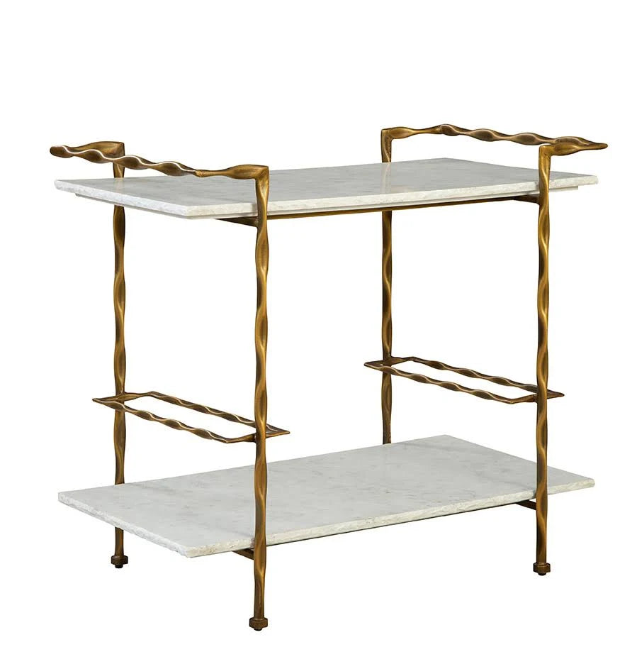 Golden Hour Bar Cart