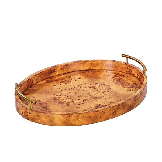 Burl Tray (Oval)