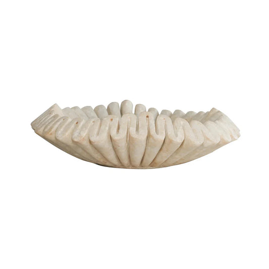 Shallow Ruffle Bowl